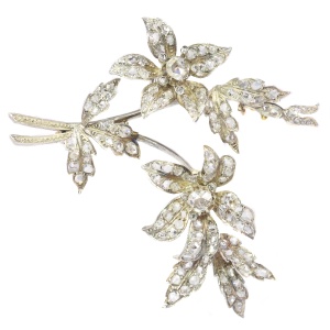 Trembling Beauty: 1850 s Victorian Nature-Inspired Brooch
